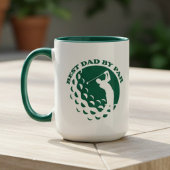Mug Meilleur Papa Par Modern Golf Golfing
