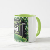 Mug Meilleur papa par Par Par Golf Design (Devant droit)