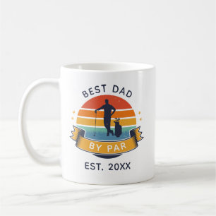 Mug Meilleur papa Par Par Par Golfing Fête des pères G