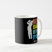 Mug Meilleur Papa Par Par Par Nom Personnalisé Fête de (Devant droit)