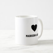 Mug Meilleur Papa Par Personalized Nom Tés de Golf (Devant droit)