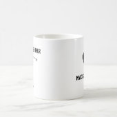 Mug Meilleur Papa Par Personalized Nom Tés de Golf (Centre)