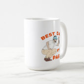 Mug Meilleur papa par rapport (Devant droit)