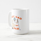 Mug Meilleur papa par rapport (Devant gauche)