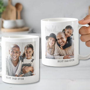 Mug Meilleur Papa Personnalisé avec Photo