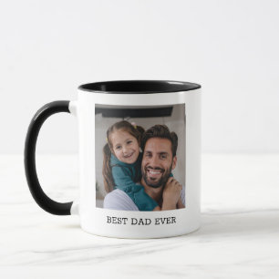 Mug Meilleur Papa Personnalisé Photo Fête des Pères