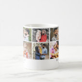 Mug Meilleur papa photo Collage père (Centre)