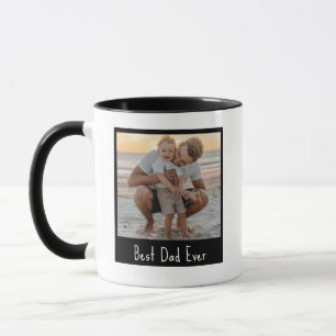 Mug Meilleur Papa Photo Personnalisée Fête des Pères