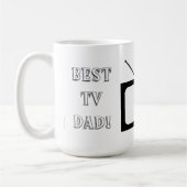 Mug Meilleur papa télé ! (Gauche)