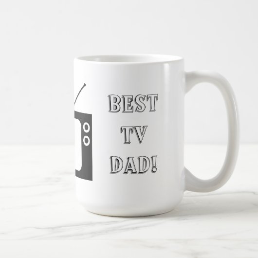 Mug Meilleur papa télé ! (Droite)