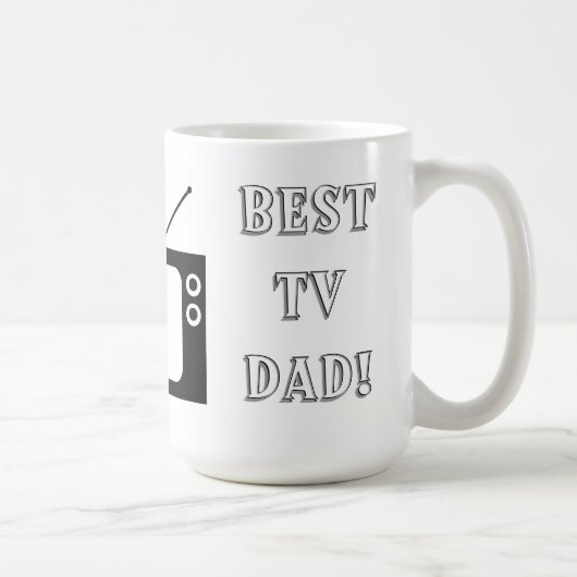 Mug Meilleur papa télé ! (Droite)