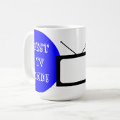 Mug Meilleur papa télé ! (Devant gauche)