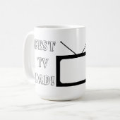 Mug Meilleur papa télé ! (Devant gauche)