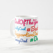 Mug Meilleur papa toujours | FÊTE DES PÈRES (Devant gauche)