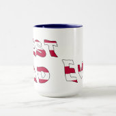 Mug Meilleur Papa USA Drapeau (Centre)