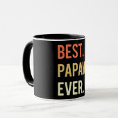 Mug Meilleur Papaw jamais (Devant gauche)