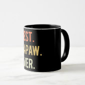 Mug Meilleur Papaw jamais (Devant droit)