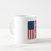 Mug Meilleur Papi de tous les temps Conception vectori (Devant gauche)