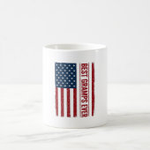 Mug Meilleur Papi de tous les temps Conception vectori (Centre)