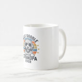 Mug Meilleur Papy Doodle de tous les temps Design de T (Devant droit)