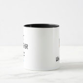 Mug Meilleur Parrain Dons, Parrain Personnalisé (Centre)