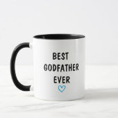 Mug Meilleur Parrain Dons, Parrain Personnalisé (Gauche)