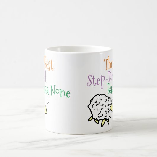 Mug Meilleur pas papa cadeau (Centre)