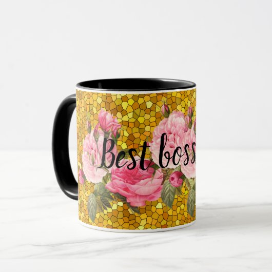 Mug Meilleur patron (Devant gauche)