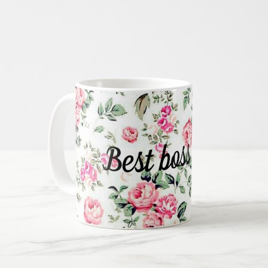 Mug Meilleur patron (Devant gauche)