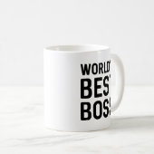 Mug Meilleur patron du monde (Devant droit)