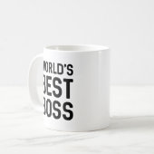 Mug Meilleur patron du monde (Devant gauche)