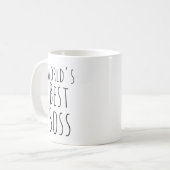 Mug Meilleur Patron du Monde (Devant gauche)