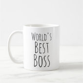 Mug Meilleur Patron du Monde (Gauche)
