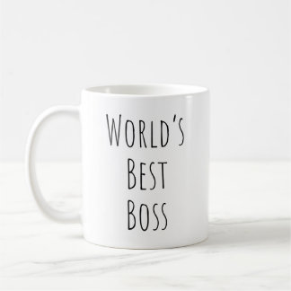 Mug Meilleur patron du monde