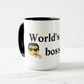 Mug Meilleur patron du monde (Devant gauche)