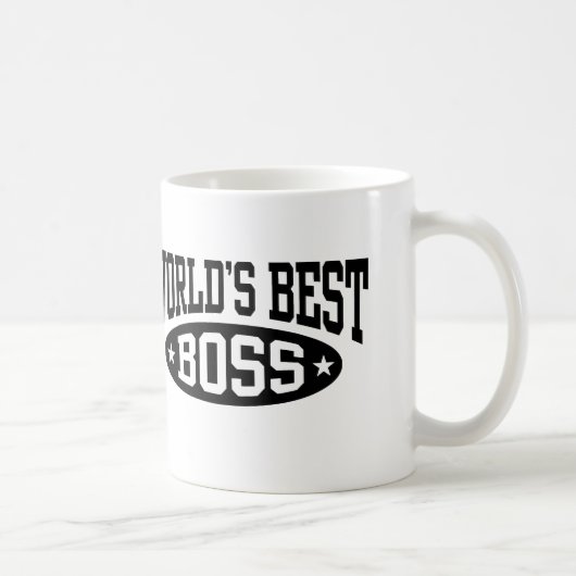 Mug Meilleur patron du monde (Droite)