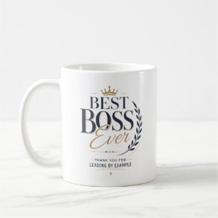 Mug Meilleur patron jamais Merci