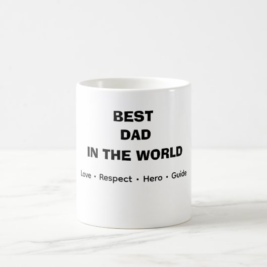 MUG MEILLEUR PÈRE AU MONDE (Centre)