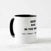 MUG MEILLEUR PÈRE AU MONDE (Devant gauche)