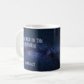 Mug Meilleur père dans la boue de l'univers (Devant gauche)