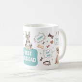 Mug Meilleur père de chien (Devant droit)