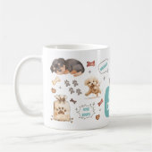 Mug Meilleur père de chien (Gauche)