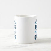 Mug Meilleur père de chien jamais (Centre)