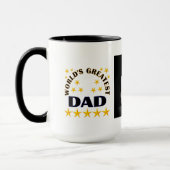 Mug Meilleur Père du monde (Gauche)