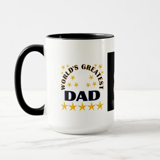 Mug Meilleur Père du monde (Gauche)