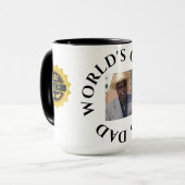 Mug Meilleur Père du monde (Devant gauche)