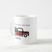 Mug Meilleur Père en droit Jamais utilisé Camion de No (Devant gauche)
