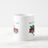 Mug Meilleur Père en droit Jamais utilisé Camion de No (Centre)