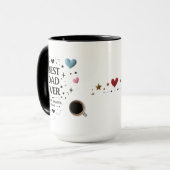 Mug Meilleur Père Jamais - Toujours Gratte, Papa (Devant gauche)