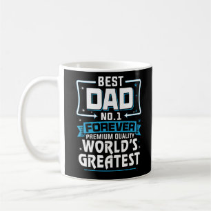 Mug Meilleur Père Papa meilleur du monde No.1